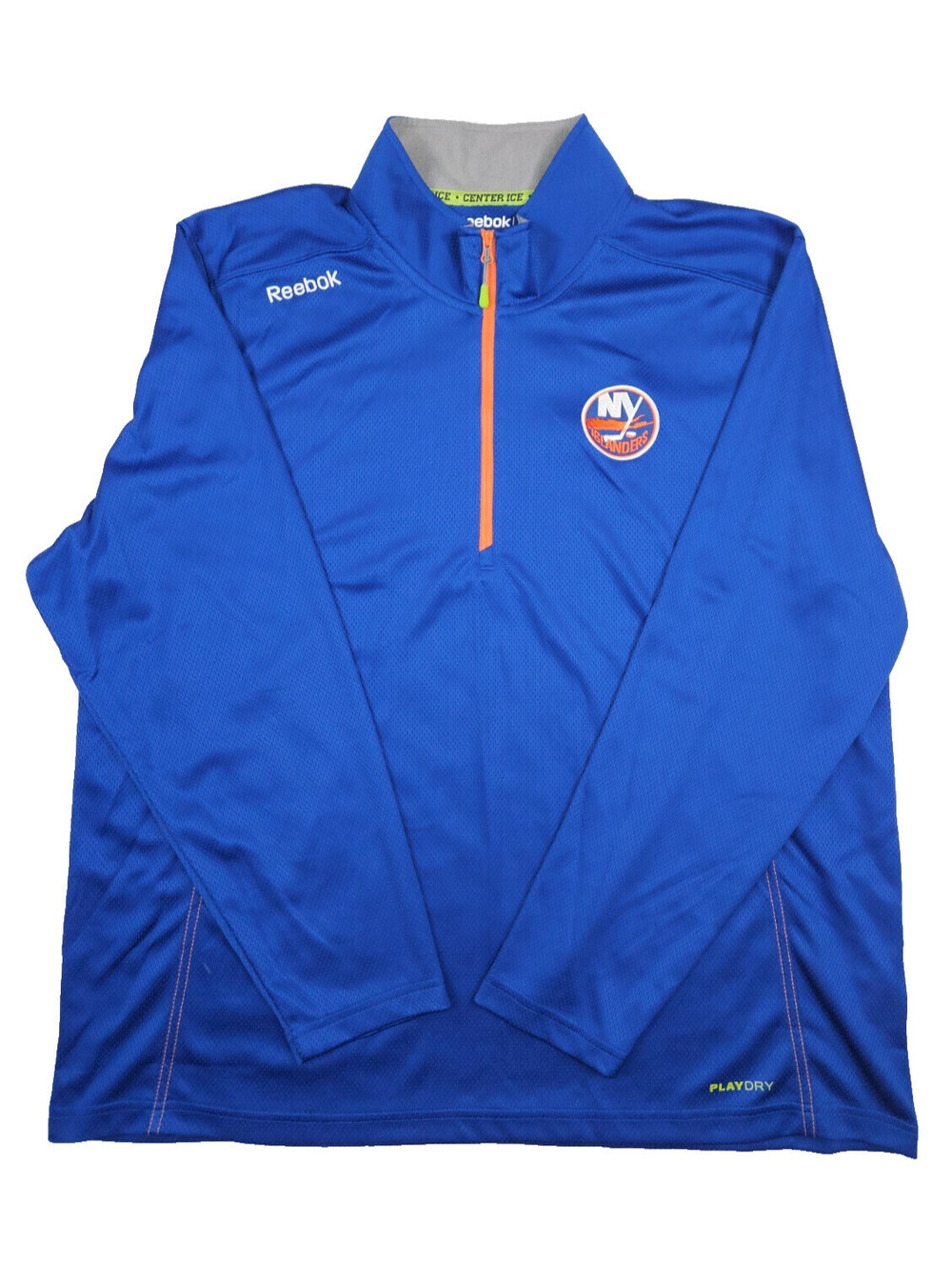 New York Islanders Reebok center ice collection long sleeve 2xl